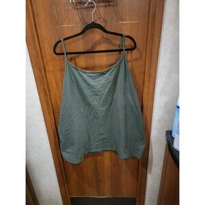 Torrid Tank Top Army Green NWOT Sz 6